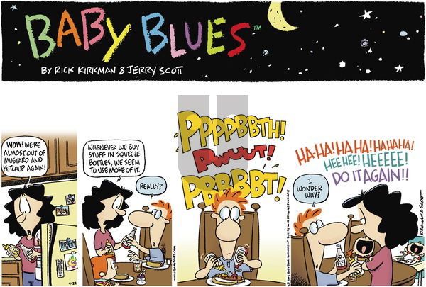 Baby Blues on Sunday April 22, 2001 Comic Strip