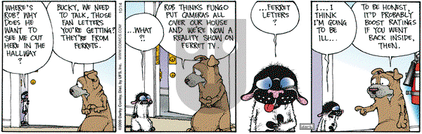 Get Fuzzy on Wednesday October 14, 2009 Comic Strip