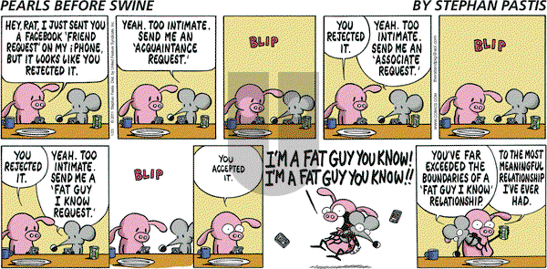 Pearls Before Swine on Sunday January 23, 2011 Comic Strip