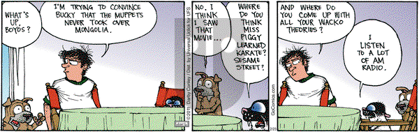 Get Fuzzy on Saturday February 23, 2013 Comic Strip