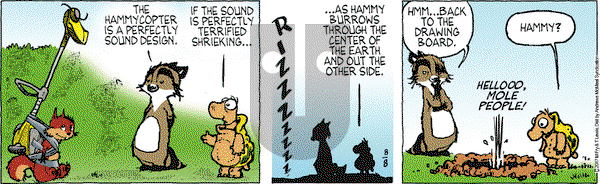 Over the Hedge on Tuesday August 8, 2017 Comic Strip