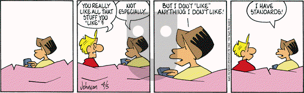 Arlo and Janis on Saturday April 5, 2014 Comic Strip