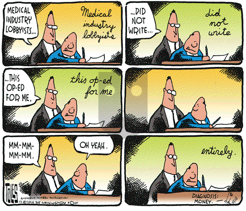 Tom Toles on Wednesday December 4, 2019 Comic Strip