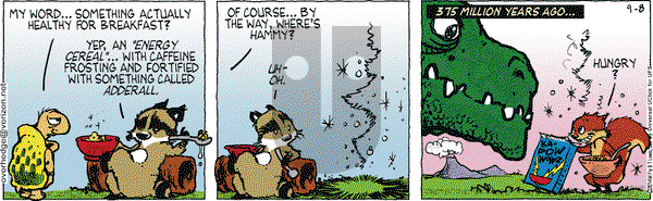 Over the Hedge on Monday September 8, 2014 Comic Strip