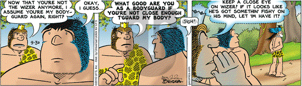 Alley Oop on Friday September 30, 2016 Comic Strip