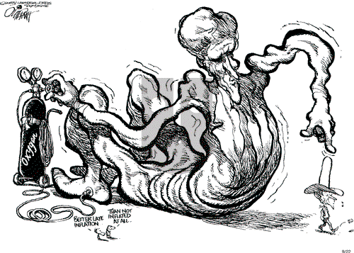 Pat Oliphant on Wednesday September 22, 2004 Comic Strip