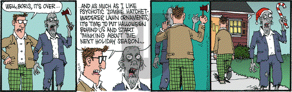Monty on Monday November 4, 2013 Comic Strip