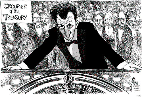 Pat Oliphant on Tuesday November 10, 2009 Comic Strip