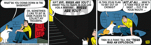 Rip Haywire on Monday May 1, 2017 Comic Strip