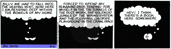 Garfield on Tuesday September 6, 1983 Comic Strip