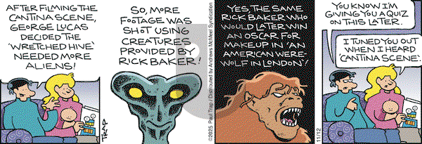 Thatababy on Wednesday November 12, 2025 Comic Strip