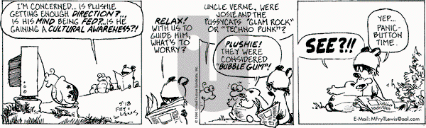 Over the Hedge on Saturday May 18, 1996 Comic Strip