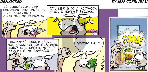 DeFlocked on Sunday January 3, 2021 Comic Strip