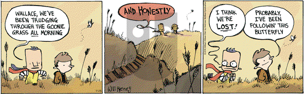 Wallace the Brave on Monday November 5, 2018 Comic Strip