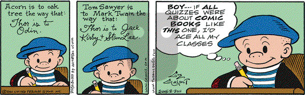 Nancy on Thursday June 2, 2011 Comic Strip