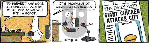 W.T. Duck on Wednesday January 21, 2009 Comic Strip