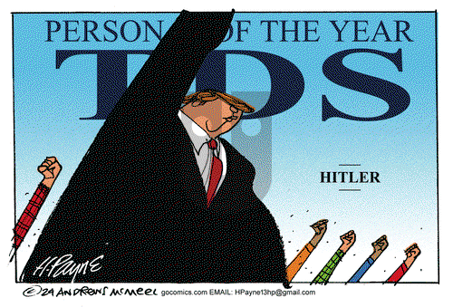 Henry Payne on Thursday December 12, 2024 Comic Strip
