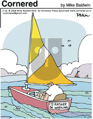 Cornered on Monday July 13, 2009 Comic Strip