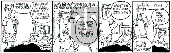 Monty on Thursday April 10, 2003 Comic Strip