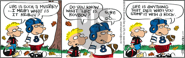 Soup to Nutz - Old on Wednesday November 3, 2010 Comic Strip