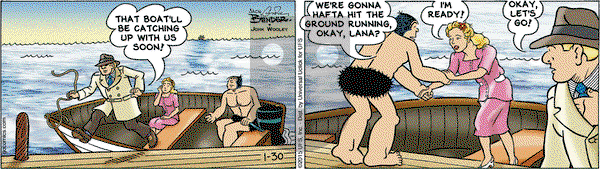Alley Oop on Friday January 30, 2015 Comic Strip