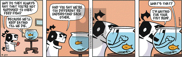 Pooch Cafe on Saturday April 27, 2019 Comic Strip