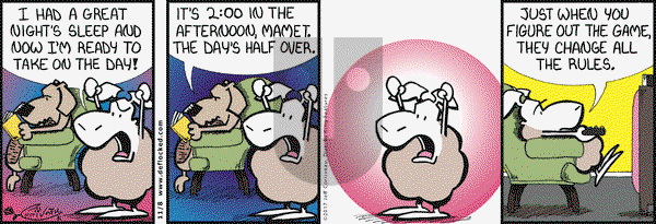 DeFlocked on Wednesday November 8, 2017 Comic Strip