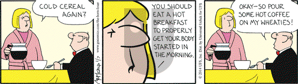 The Born Loser on Tuesday January 7, 2014 Comic Strip