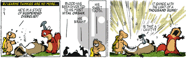 Over the Hedge on Tuesday December 4, 2012 Comic Strip