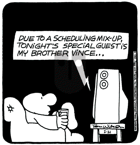 Ziggy - Friday February 21, 1992 Comic Strip