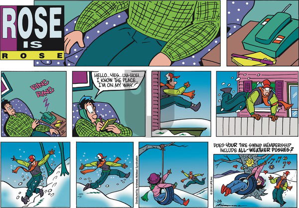 Rose is Rose on Sunday January 28, 2018 Comic Strip