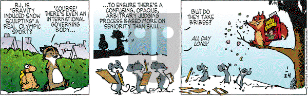 Over the Hedge on Wednesday January 24, 2018 Comic Strip