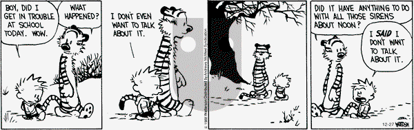 Calvin and Hobbes - Thursday December 27, 2018 Comic Strip