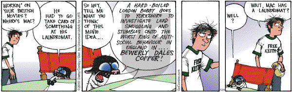 Get Fuzzy on Tuesday December 4, 2012 Comic Strip