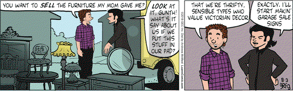 Luann on Friday August 3, 2018 Comic Strip