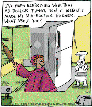 The Argyle Sweater on Tuesday January 21, 2014 Comic Strip