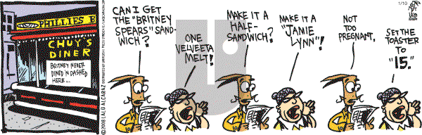 La Cucaracha on Thursday January 10, 2008 Comic Strip