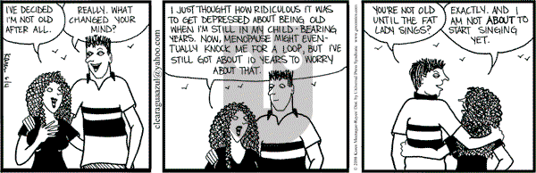 Clear Blue Water on Wednesday June 4, 2008 Comic Strip