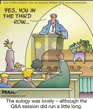Cornered on Saturday December 21, 2024 Comic Strip