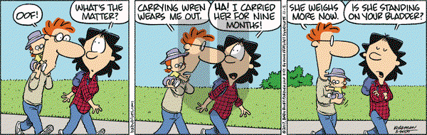 Baby Blues on Thursday November 2, 2017 Comic Strip