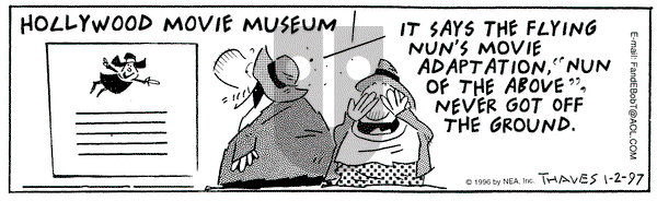 Frank and Ernest on Thursday January 2, 1997 Comic Strip