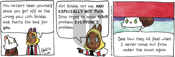 Breaking Cat News on Friday January 17, 2020 Comic Strip