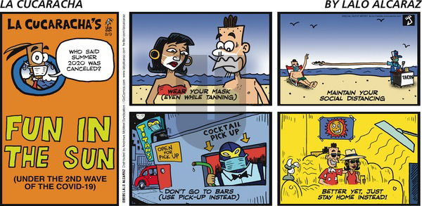 La Cucaracha on Sunday August 9, 2020 Comic Strip