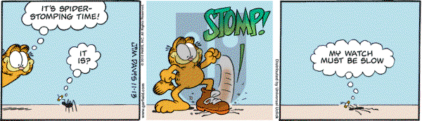 Garfield - Saturday November 13, 2010 Comic Strip