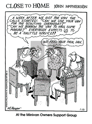 Close to Home on Monday January 10, 1994 Comic Strip