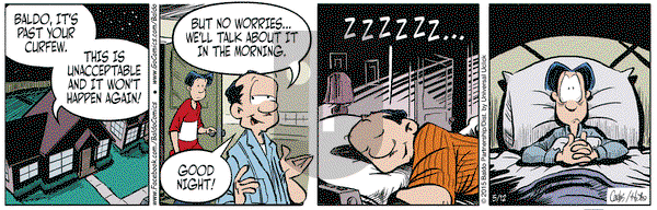 Baldo on Tuesday May 12, 2015 Comic Strip