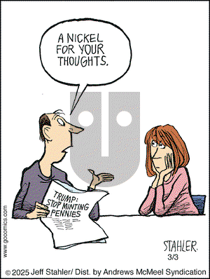 Moderately Confused on Monday March 3, 2025 Comic Strip