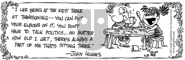 Heart of the City on Thursday November 28, 2013 Comic Strip