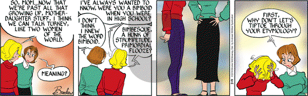 9 Chickweed Lane on Wednesday February 14, 2018 Comic Strip