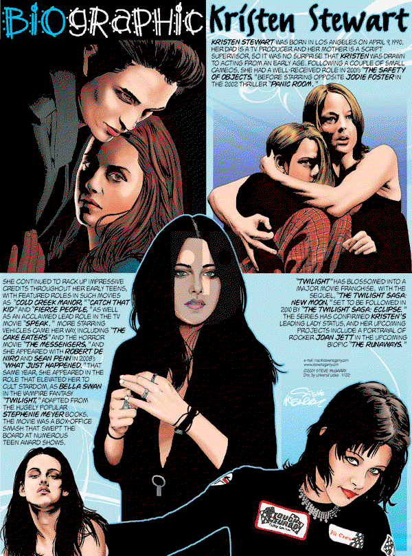 Biographic on Sunday November 22, 2009 Comic Strip